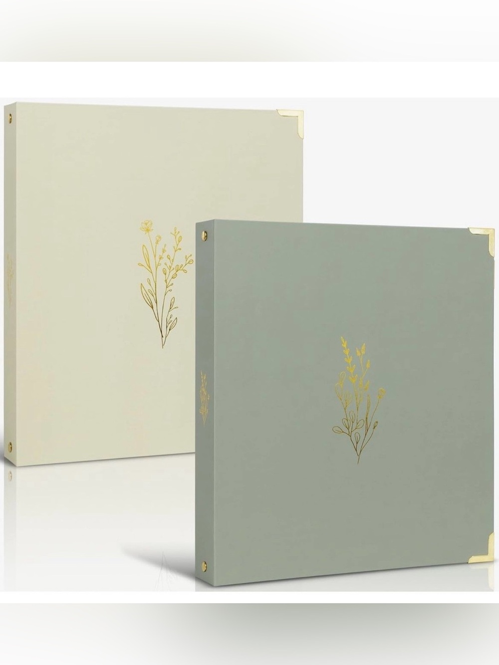 Aesthetic 3 Ring Binder Set of 2 - Sturdy 1
Inch Binder Fits Letter Sized Paper